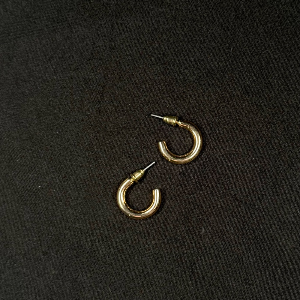 Gold Hoop Earrings